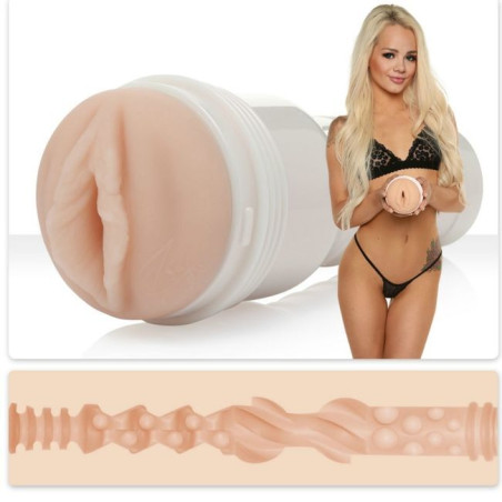 FLESHLIGHT - ELSA JEAN VAGINA TASTY + LANCIO UNIVERSALE + LUBRIFICANTE AQUA QUALITÀ 50 ML