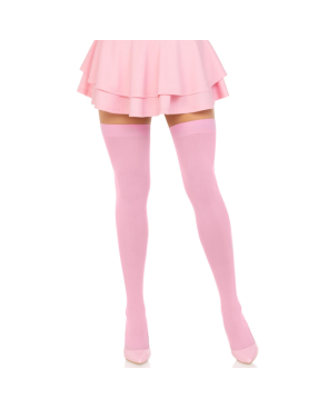 LEG AVENUE - CALZINI IN NYLON ROSA