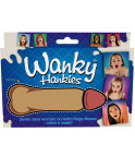 SPENCER  FLEETWOOD - WANKY HANKIES 7 FAZZOLETTI DA DONNA EXTRA LARGE