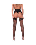 LIVCO CORSETTI FASHION - BODYSTOCKING PONCZOCHY AUFDARIA NERO L/XL