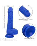 ADMIRAL - VIBRATORE DILDO REALISTICO SAILOR BLU