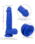 ADMIRAL - VIBRATORE DILDO REALISTICO DEL CAPITANO BLU