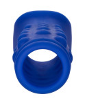 ADMIRAL - COPERTURA PER PENE CON PERLINE IN SILICONE LIQUIDO BLU