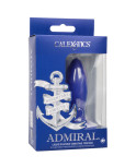 ADMIRAL - VIBRATORE PLUG ANALE TORPEDO BLU