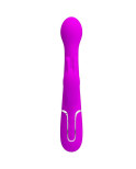 PRETTY LOVE - VIBRATORE DEJON RABBIT 3 IN 1 VIOLA MULTIFUNZIONE