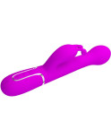 PRETTY LOVE - VIBRATORE DEJON RABBIT 3 IN 1 VIOLA MULTIFUNZIONE