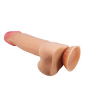 PRETTY LOVE - DILDO REALISTICO SLIDING SKIN SERIES CON VENTOSA SCORREVOLE DELLA PELLE 21,8 CM