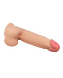 PRETTY LOVE - DILDO REALISTICO SLIDING SKIN SERIES CON VENTOSA SCORREVOLE DELLA PELLE 21,8 CM