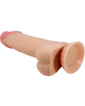 PRETTY LOVE - DILDO REALISTICO SLIDING SKIN SERIES CON VENTOSA SCORREVOLE DELLA PELLE 19,4 CM