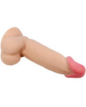 PRETTY LOVE - DILDO REALISTICO SLIDING SKIN SERIES CON VENTOSA SCORREVOLE DELLA PELLE 19,4 CM