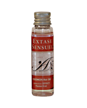 EXTASE SENSUAL - OLIO DA MASSAGGIO EFFETTO CALORE AI FEROMONI DEL FRUTTO DELLA PASSIONE DA VIAGGIO 35 ML