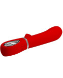 PRETTY LOVE - VIBRATORE MULTIFUNZIONE G-SPOT THOMAS ROSSO