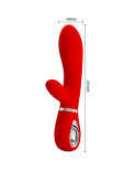 PRETTY LOVE - VIBRATORE MULTIFUNZIONE G-SPOT THOMAS ROSSO