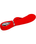 PRETTY LOVE - VIBRATORE MULTIFUNZIONE G-SPOT PRESCOTT ROSSO