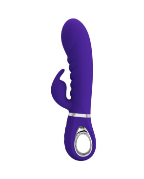 PRETTY LOVE - VIBRATORE MULTIFUNZIONE G-SPOT PRESCOTT VIOLA