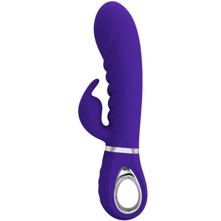 PRETTY LOVE - VIBRATORE MULTIFUNZIONE G-SPOT PRESCOTT VIOLA