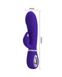 PRETTY LOVE - VIBRATORE MULTIFUNZIONE G-SPOT PRESCOTT VIOLA