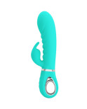 PRETTY LOVE - VIBRATORE MULTIFUNZIONE G-SPOT PRESCOTT VERDE ACQUA