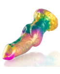 EPIC - DILDO IRIS CON TESTICOLI ARCOBALENO DI PIACERE