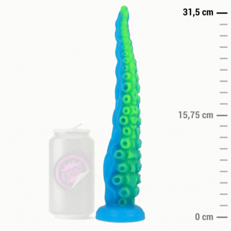 EPIC - DILDO FLUORESCENTE CON TENTACOLI SOTTILI DI SCYLLA DIMENSIONI GRANDI