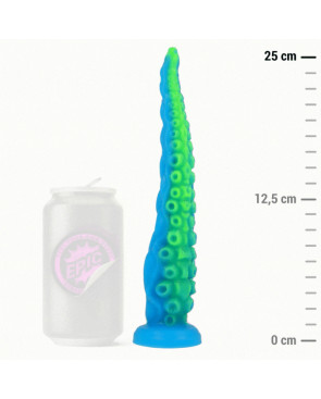 EPIC - DILDO FLUORESCENTE CON TENTACOLI SOTTILI DI SCYLLA TAGLIA PICCOLA