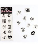 SECRET PLAY - SET DI 10 TATUAGGI TEMPORANEI COLLEZIONE KINKY