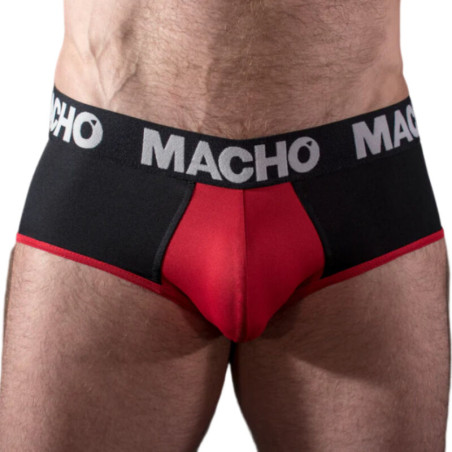 MACHO - MS26N SLIP NERO/ROSSO XL