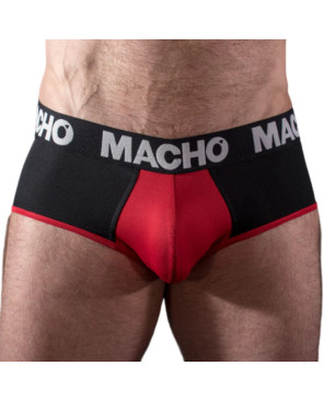 MACHO - MS26N SLIP NERO/ROSSO XL