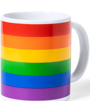 PRIDE - COPPA BANDIERA LGBT IN SCATOLA INDIVIDUALE KRAFT /en/pt/en/fr/it/