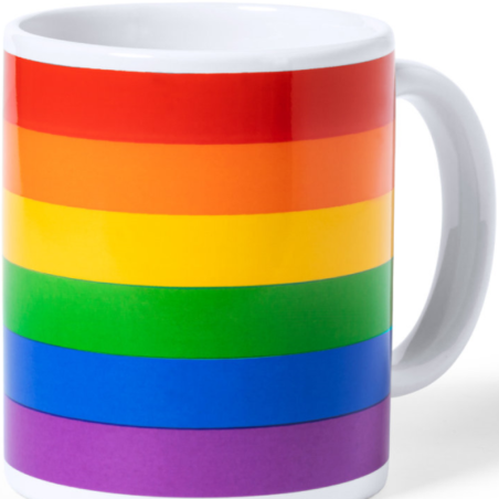 PRIDE - COPPA BANDIERA LGBT IN SCATOLA INDIVIDUALE KRAFT /en/pt/en/fr/it/