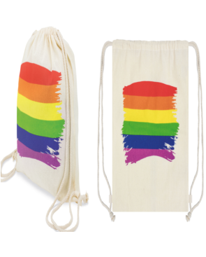 PRIDE - ZAINO BANDIERA LGBT IN COTONE