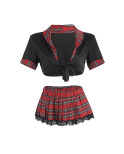 SUBBLIME - COSTUME SEXY DA SCUOLA CON TOP L/XL