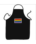 PRIDE - GREMBIULE DA CHEF CON LA BANDIERA LGBT