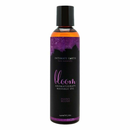 Olio per Massaggio Erotico Intimate Earth Bloom Fiori Rosa (240 ml)