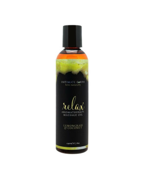 Olio per Massaggi Relax 240 ml Intimate Earth Agrumi Dolce