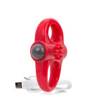 Anello Fallico Vibraring The Screaming O Charged Yoga Rosso