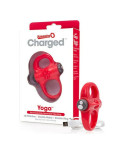 Anello Fallico Vibraring The Screaming O Charged Yoga Rosso