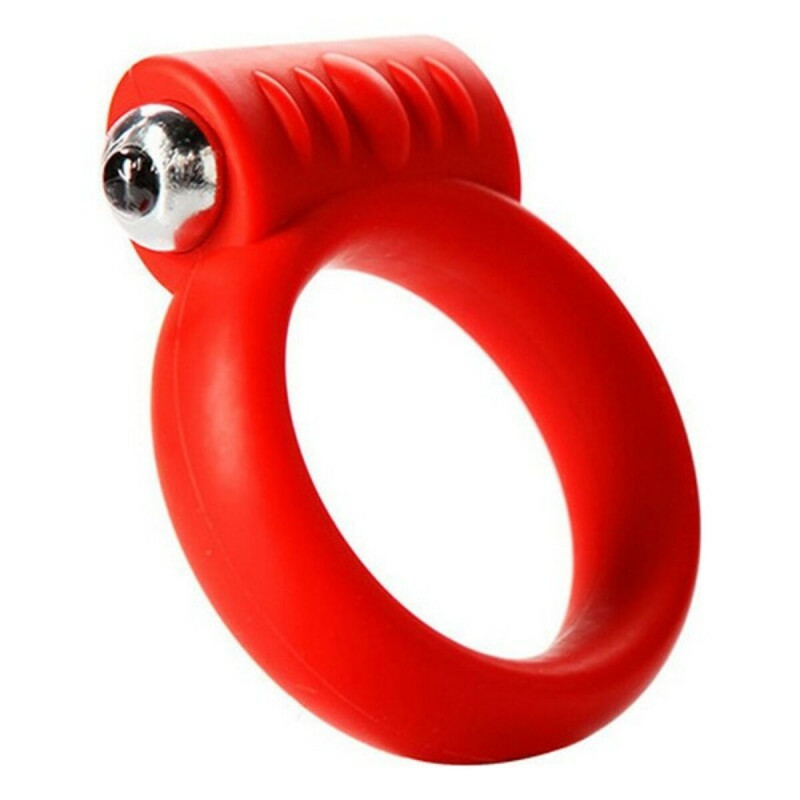 Anello Fallico Vibraring Tantus Rosso (Ø 5 cm)