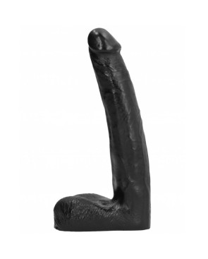 ALL BLACK - DILDO REALISTICO 21 CM