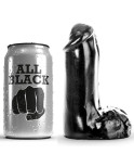 ALL BLACK - DILDO REALISTICO 13 CM