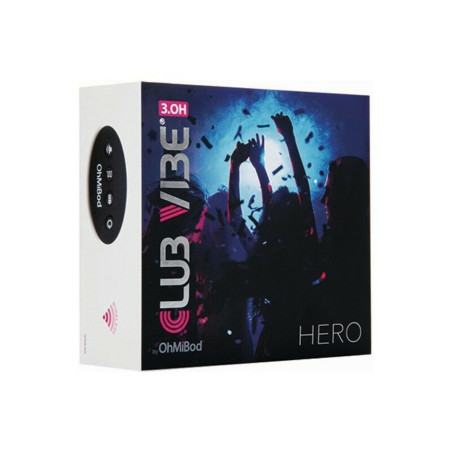 Butt Plug Club Vibe 3.OH Hero OhMiBod Nero