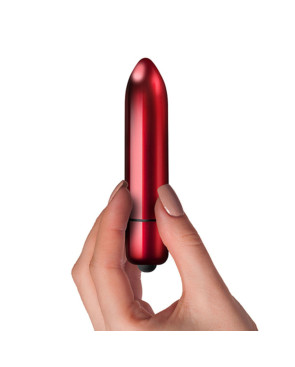 Vibratore Mini Rocks-Off Rosso Rosso/Nero