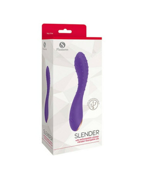 Vibratore per il Punto-G S Pleasures Slender Porpora