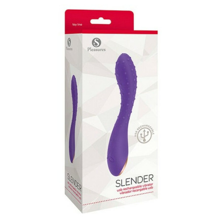 Vibratore per il Punto-G S Pleasures Slender Porpora