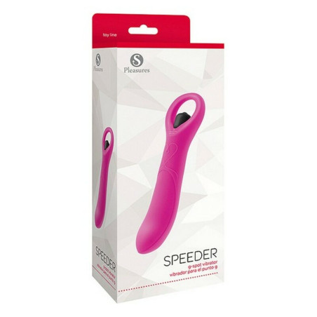 Vibratore per il Punto-G S Pleasures Direect Fucsia Rosa Fuxia