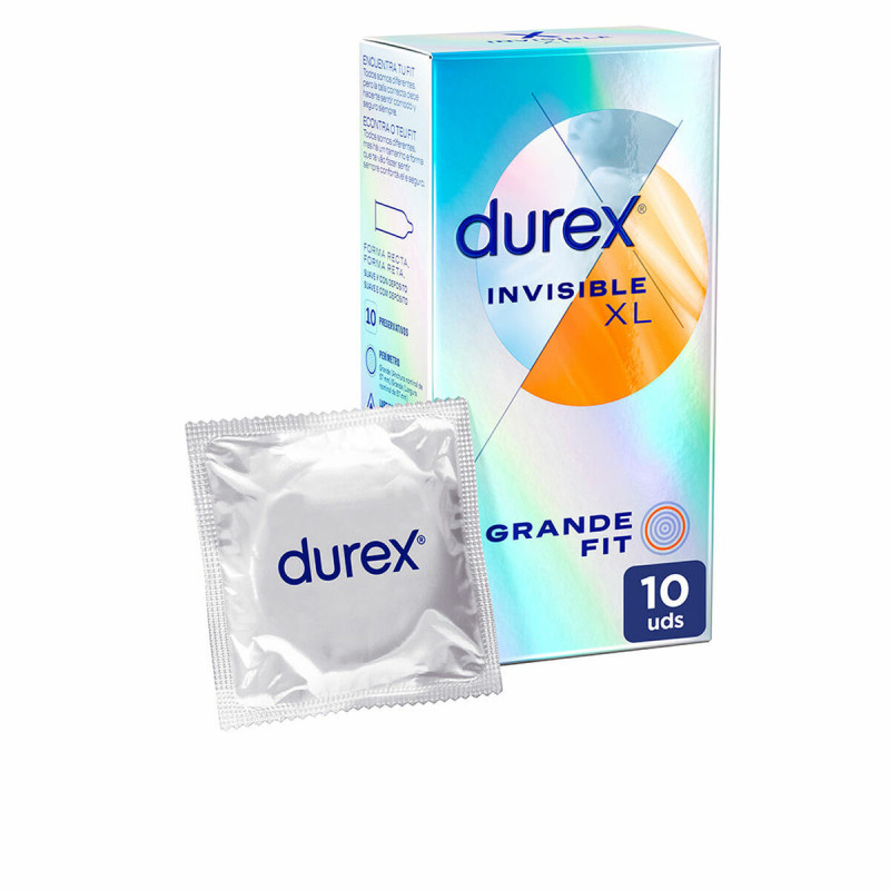 Preservativi Durex Invisible XL 10 Unità