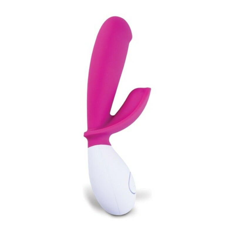 Vibratore Snuggle Doppia Stimolazione Lovelife by OhMiBod AT015 Bianco/Rosa