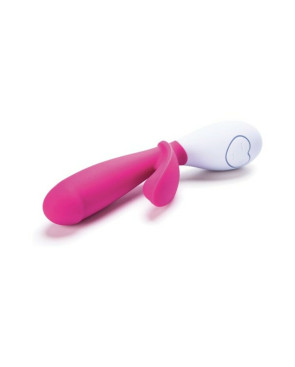 Vibratore Snuggle Doppia Stimolazione Lovelife by OhMiBod AT015 Bianco/Rosa