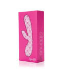 Vibratore Snuggle Doppia Stimolazione Lovelife by OhMiBod AT015 Bianco/Rosa