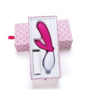 Vibratore Snuggle Doppia Stimolazione Lovelife by OhMiBod AT015 Bianco/Rosa